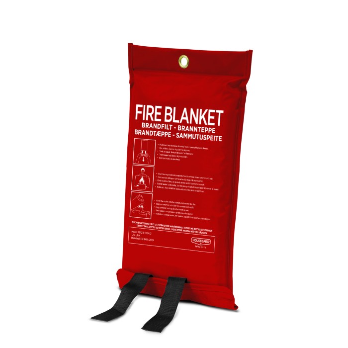 Housegard Brannfilt 120 x 180 cm rød