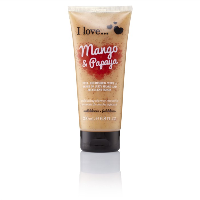 I LOVE Originals Exfoliating Shower Smoothie Mango & Papaya 200 ml