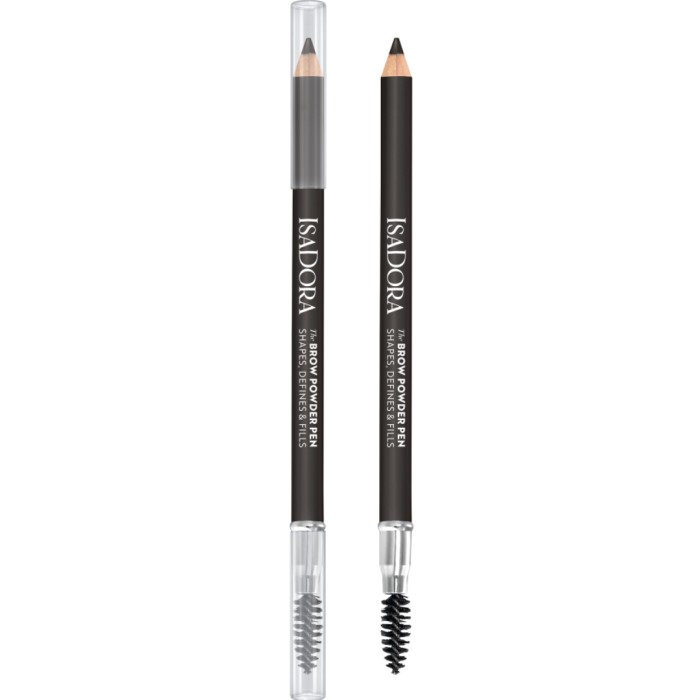 IsaDora The Brow Powder Pen Shapes Defines & Fills 01 Black