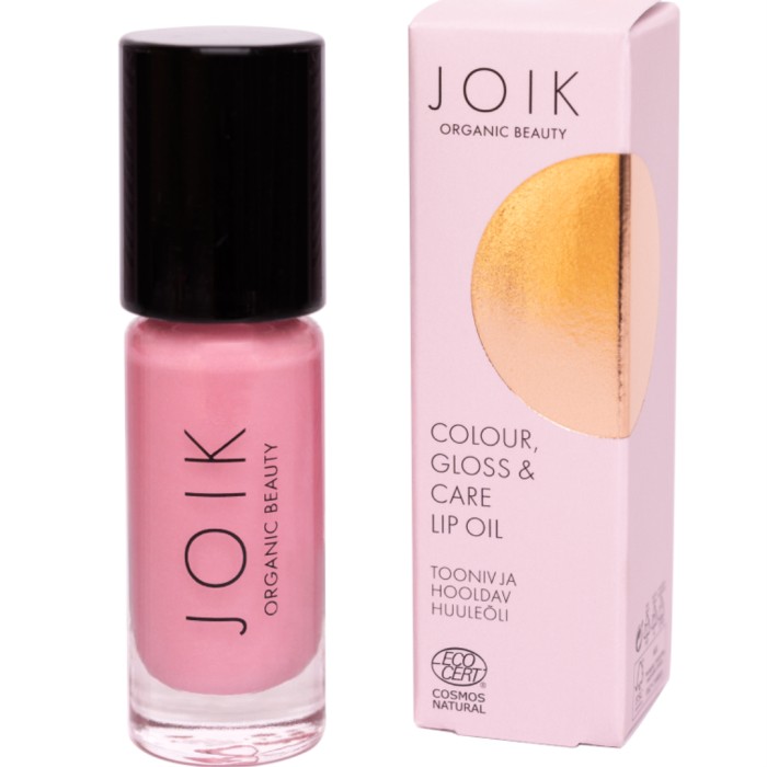 JOIK Organic Colour Gloss & Care Lip Oil 01 Pastel Pink 4,5 ml