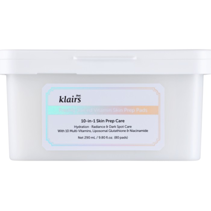 Klairs Freshly Juiced Vitamin Skin Prep Pads 290 ml (80 pads)