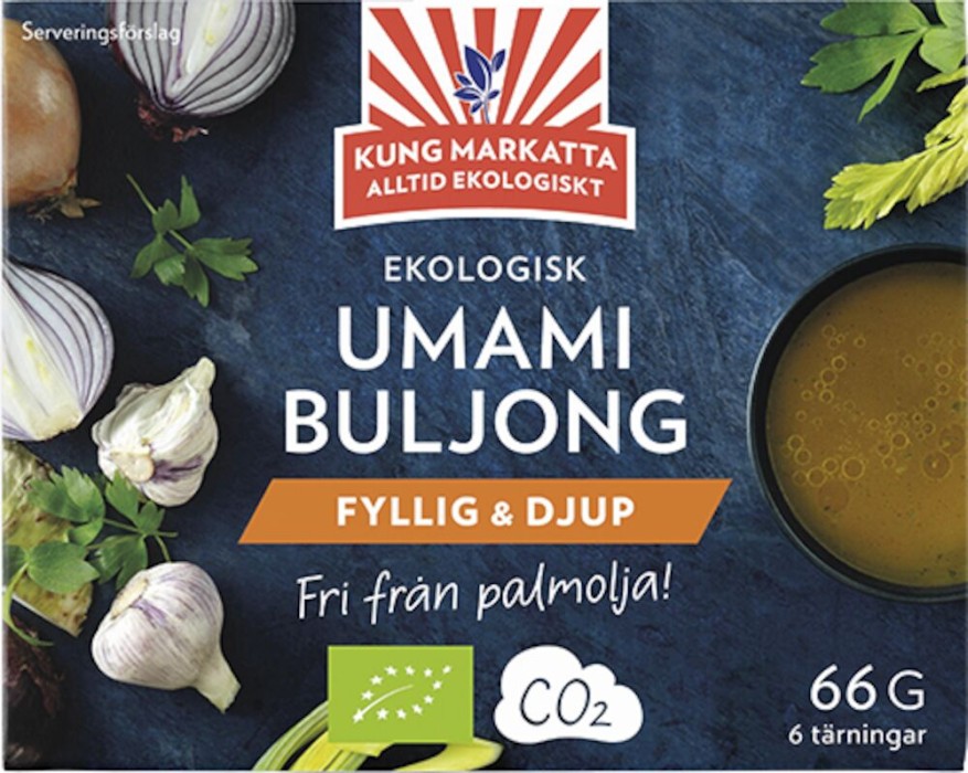 Kung Markatta Umamibuljongterninger 6 stk
