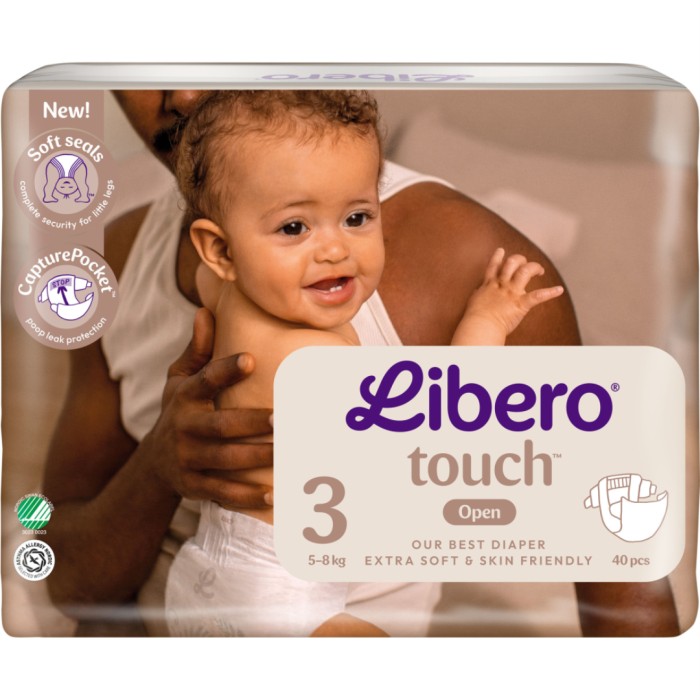 Libero Touch 3, 5-8 kg, 40 st