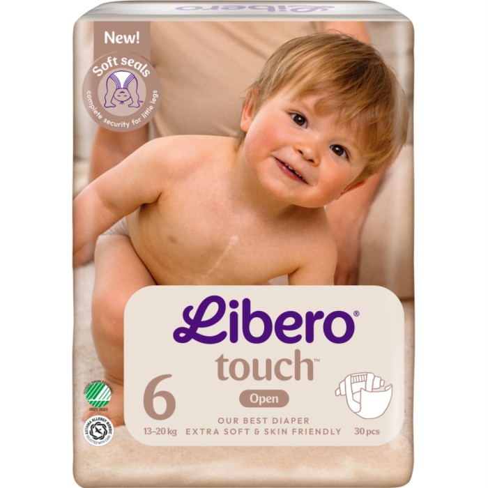 Libero Touch 6, 13-20 kg, 30 st