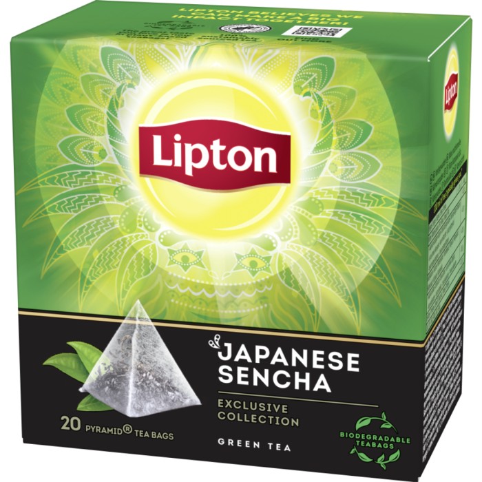 Lipton Green Tea Sencha 20 teposer