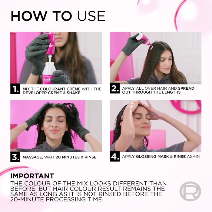 L'Oréal Paris Casting Crème Gloss Semi-permanent hårfarge for alle hårtyper 100 Black Licorice thumbnail 3