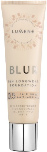 Lumene Blur 16H Longwear Foundation 0.5 Fair Nude 30 ml