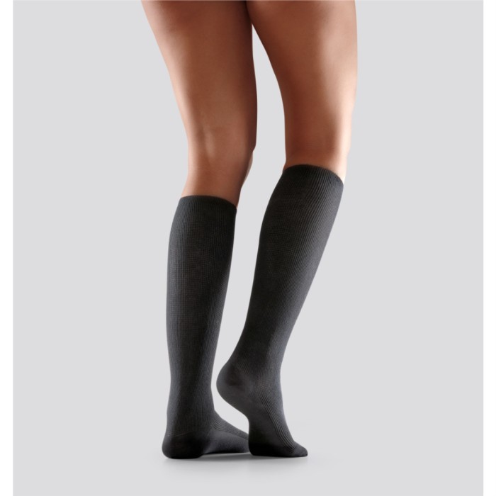 Mabs Thin Cotton Knee Black Medium