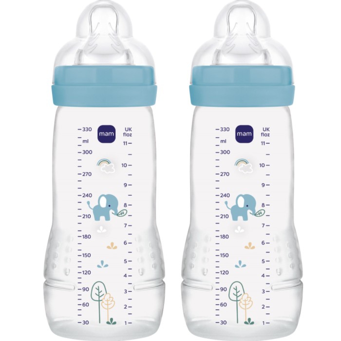 Mam Easy Active Blue 330 ml 2 stk