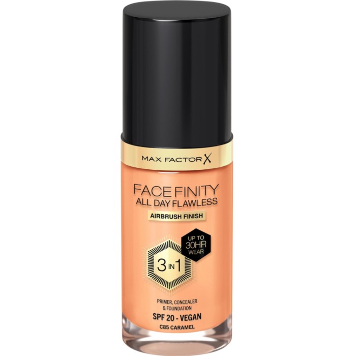 Max Factor Facefinity All Day Flawless Foundation SPF 20 C85 Caramel 30 ml