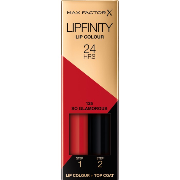 Max Factor Lipfinity Lip Colour 125 So Glamorous 2,3 ml