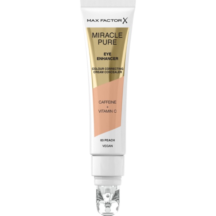 Max Factor Miracle Pure Eye Enhancer Cream Concealer 03 Peach 10 ml