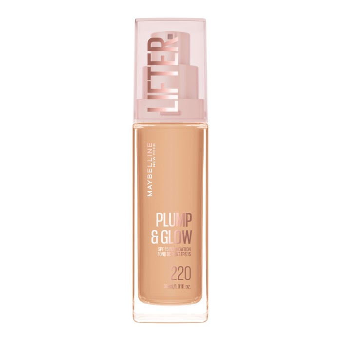 Maybelline Lifter Plump & Glow Foundation 220, 30 ml