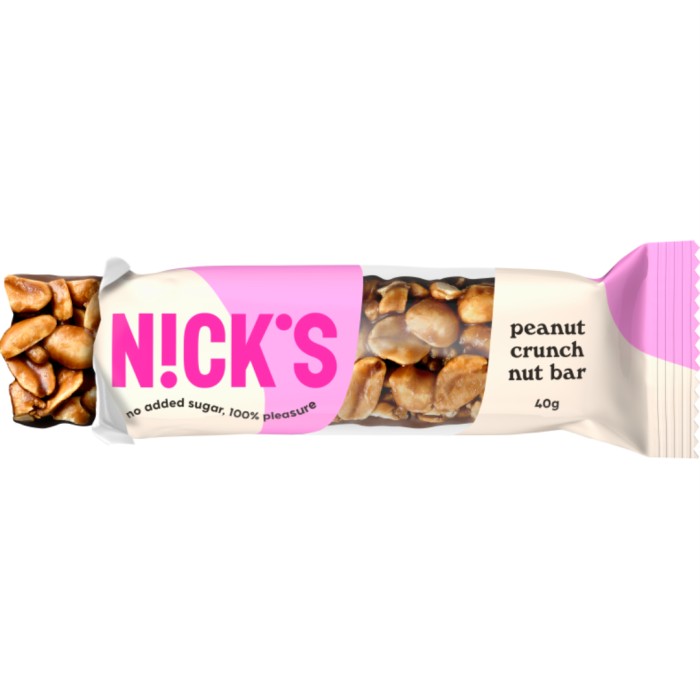 Nicks Nut Bar Peanut Crunch 40 g