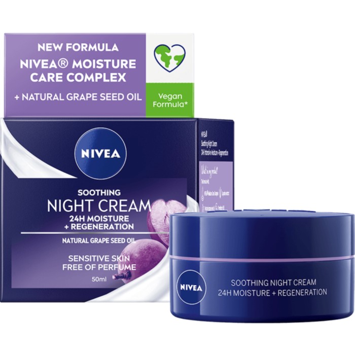 NIVEA Nattkrem Soothing Night Cream 50 ml