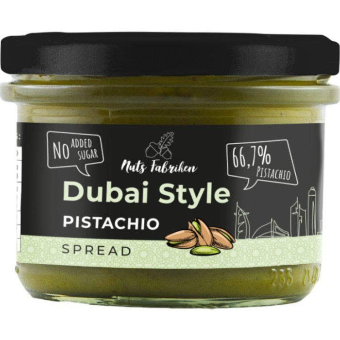 Nuts Fabriken Dubai Style Pistasjesmør 150 g