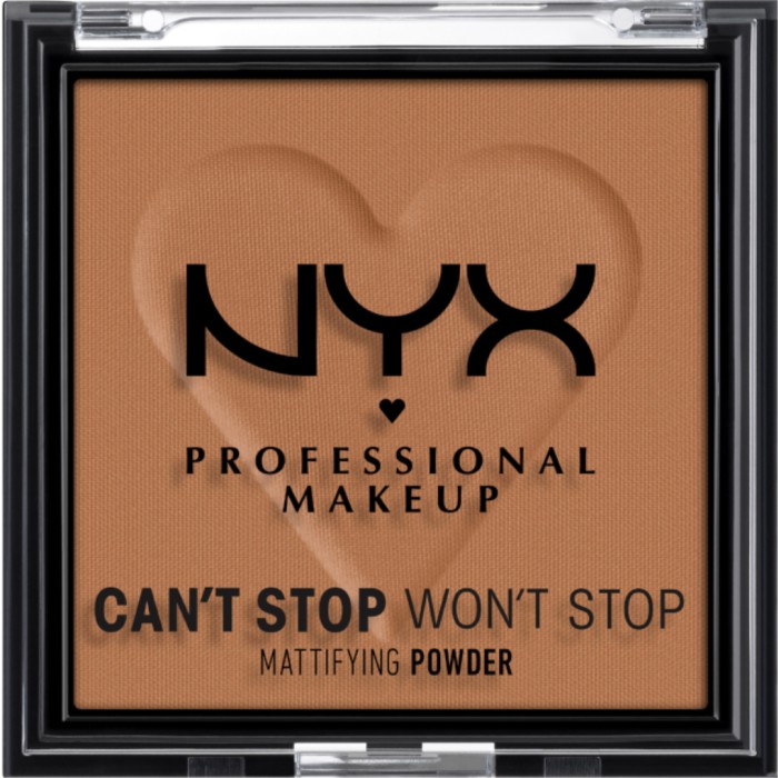 NYX Professional Makeup Can't Stop Won't Stop Mattifying Powder Mocha 8