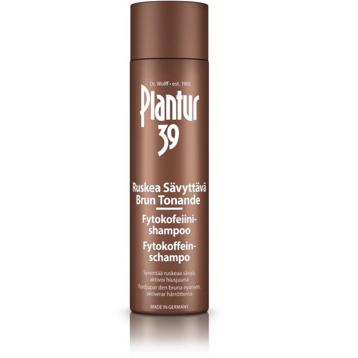 Plantur 39 Fytokoffein-sjampo bruntonende 250 ml
