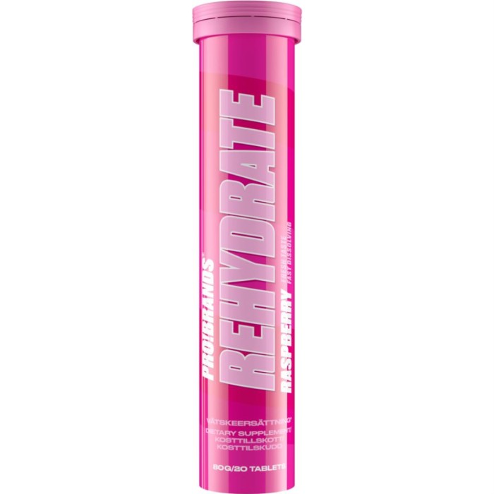 ProBrands Rehydrate Raspberry 20 brusetabletter