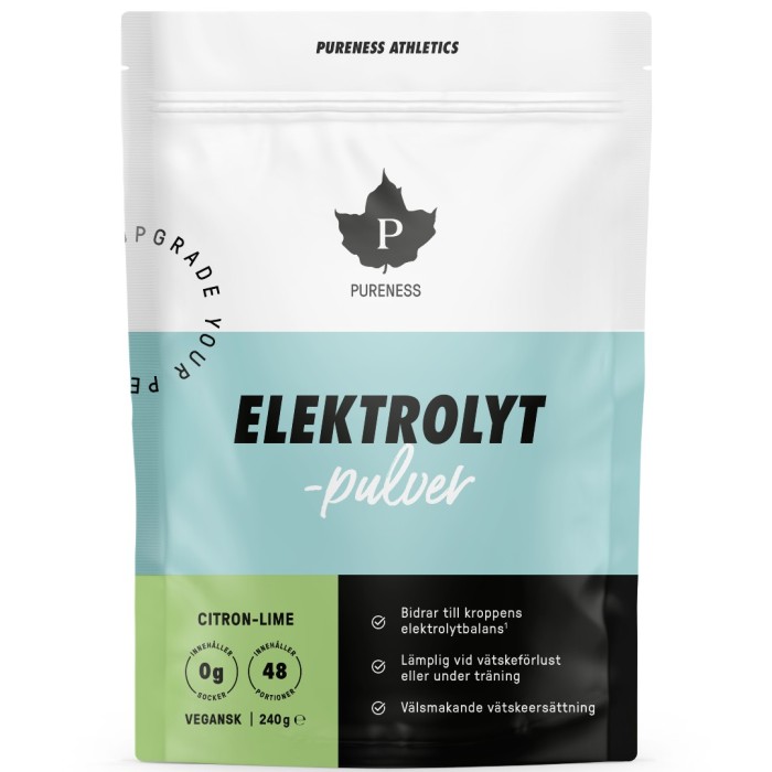 Pureness Elektrolyttpulver Sitron Lime 240 g