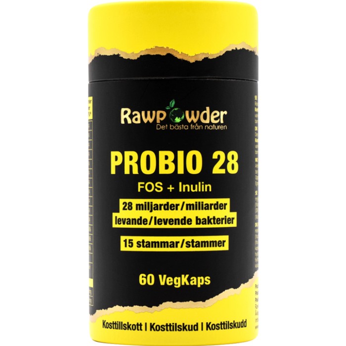 Rawpowder Probio 28, 60 kapsler