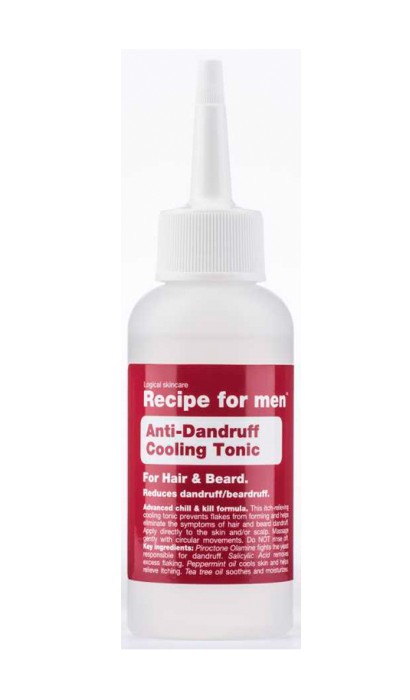 Recipe for men Anti-Dandruff Tonic for Hair & Beard 100 ml
