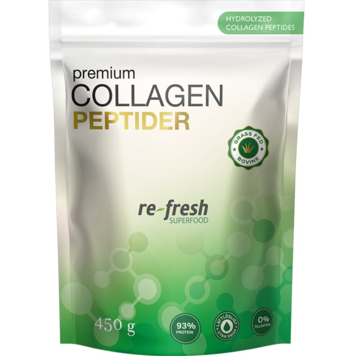 Refresh Superfood Collagen Peptider Premium 450 g