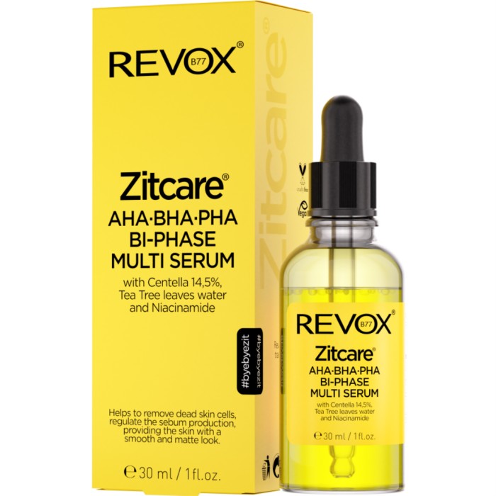Revox B77 Zitcare AHA BHA PHA Multi Serum 30 ml