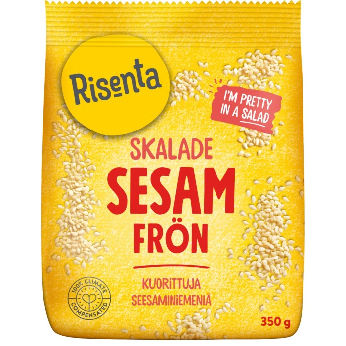 Risenta Sesamfrø Skrelte 350 g