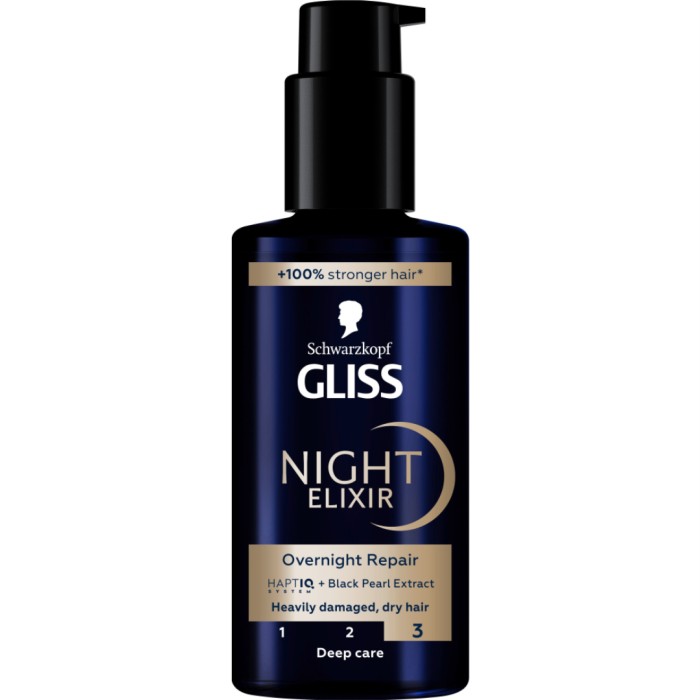 Schwarzkopf Gliss Night Elixir Overnight Repair 100 ml