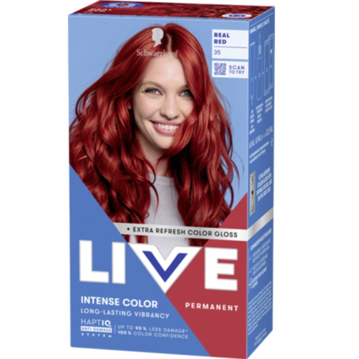 Schwarzkopf LIVE Intense Color 35 Real Red