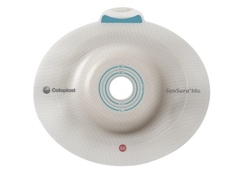 SenSura Mio Click basisplate Convex Light, ring 50 mm, hull 15-30 mm 5 stk