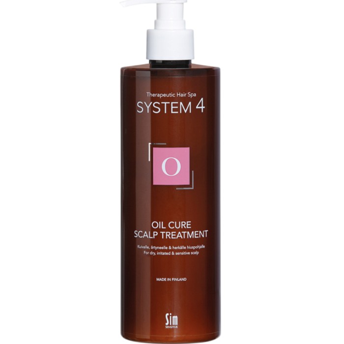 SIM Sensitive System4 O Oil Cure Scalp Treatment 500 ml