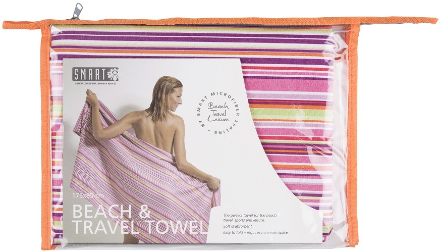 Smart Microfiber Beach & Travel Towel Rosa