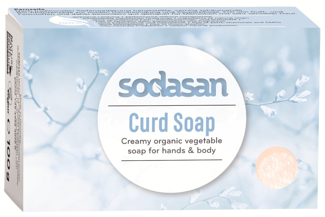 Sodasan Sensitive Curd Soap 100 g