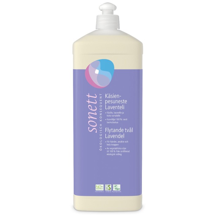 Sonett Flytende såpe Lavendel 1 liter