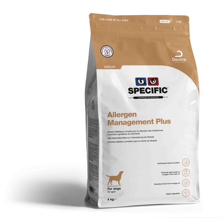 Specific COD-HY Allergen Management Plus 4 kg