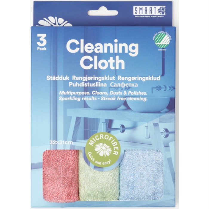 Smart Rengjøringsklut 3-pack