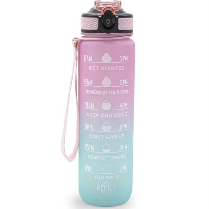 Sthlm Hydra Bottle Light Pink/Light Blue 1 liter