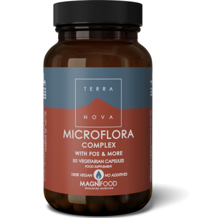 Terranova Microflora Complex with FOS 50 kapsler