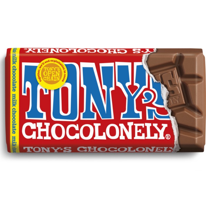 Tony's Chocolonely Milk Chocolate 90 g