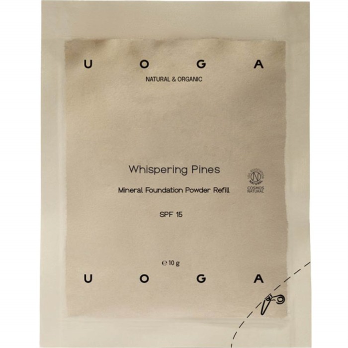 Uoga Uoga Mineral Foundation Powder Refill, Whispering Pines 10 g