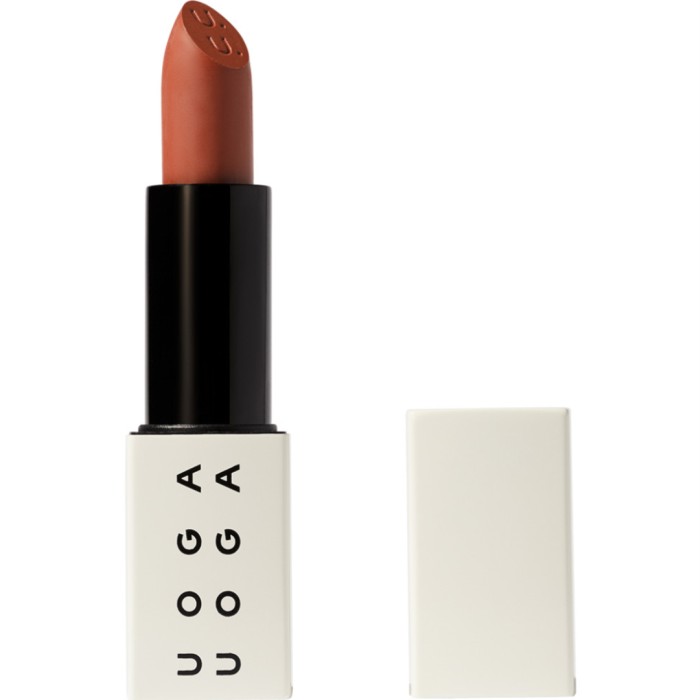 Uoga Uoga Nourishing Sheer Natural Lipstick, Fireberry