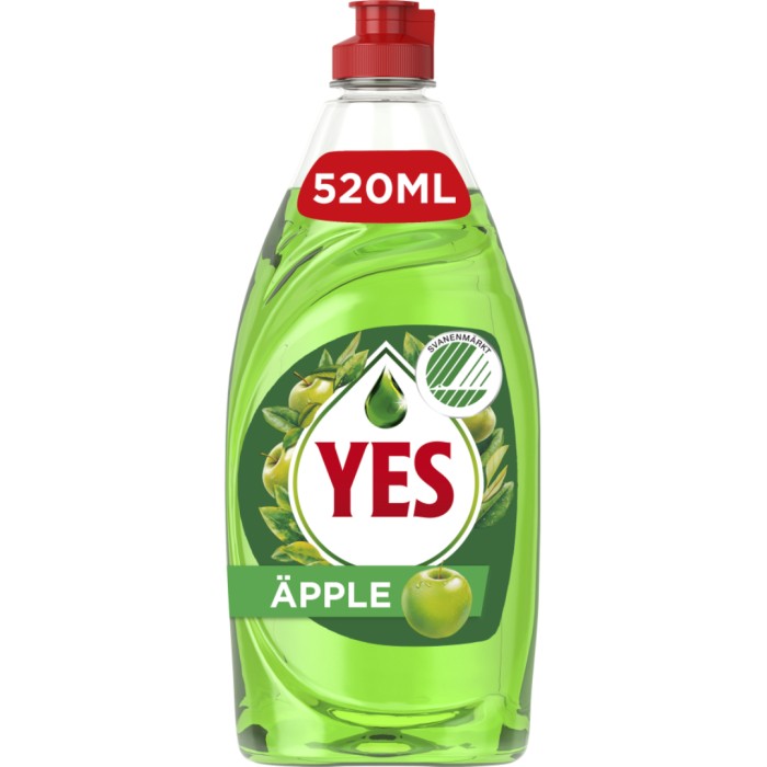 YES Oppvaskmiddel Eple 520 ml